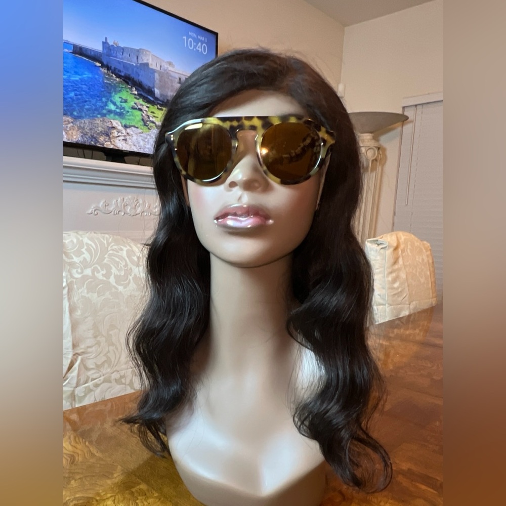 Dolce & Gabbana DG4306-F 512/W4 Unisex Round Tinted Mirrored Sunglasses